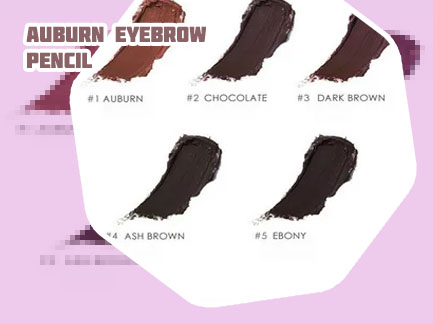 Auburn eyebrow