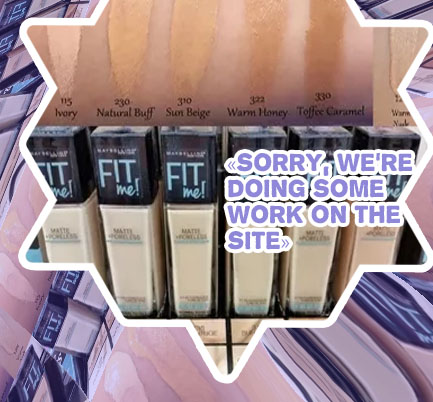 Fit me foundation shades