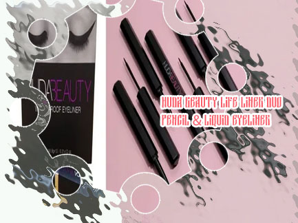 Huda beauty life liner duo pencil & liquid eyeliner reviews