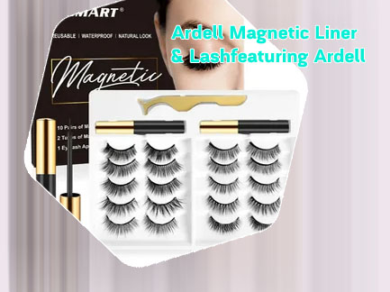 Magnetic lash liner