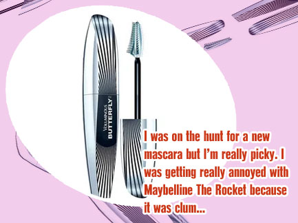 Maybelline butterfly mascara