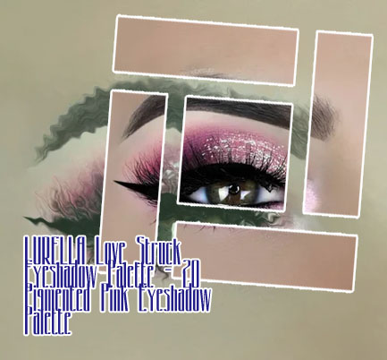 Pink eyeshadow