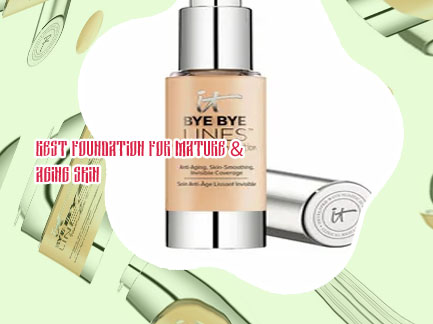 The best foundation for aging skin